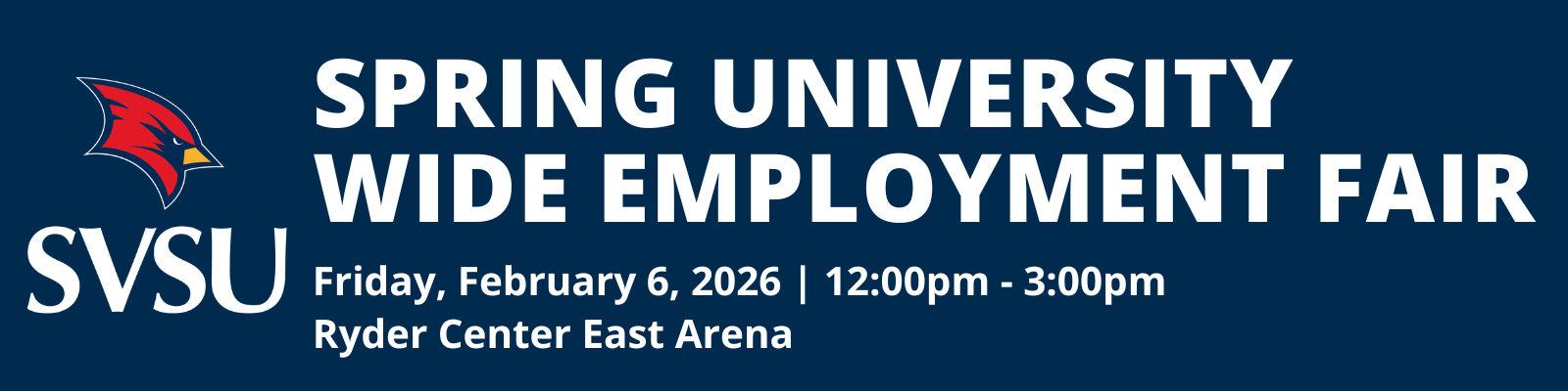 Spring University Wide Employment Fair - Feb 6, 2026